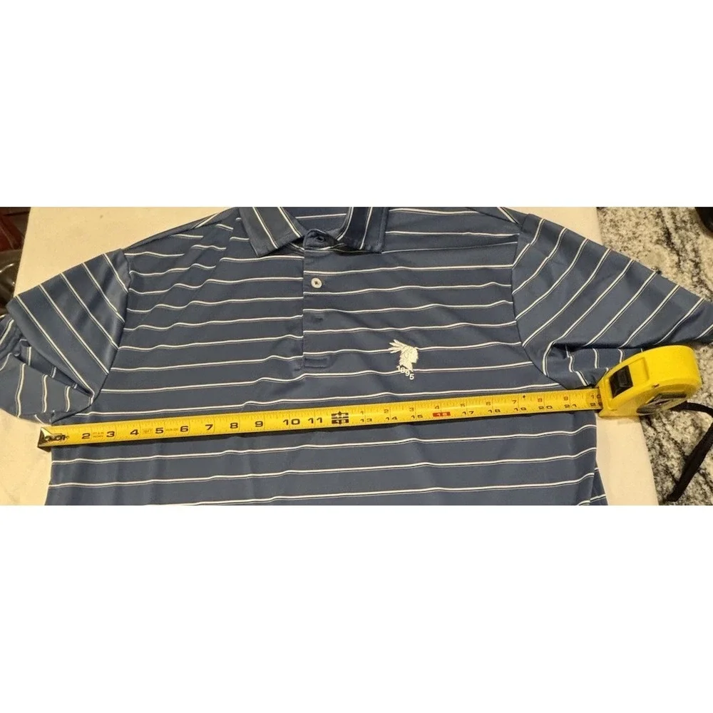 Ralph Lauren RLX Polo Performance Shirt Men Large Pinehurst Resort Golf Club No2